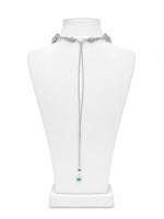 Silver Choker with Stone