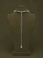 Silver Choker with Stone