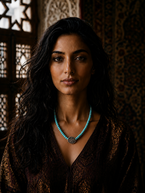 Turquoise Necklace عشق